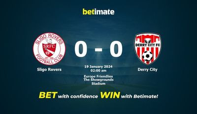 Soi kèo Sligo Rovers vs Derry City, Tỷ lệ & Mẹo cá cược 18/01/2024