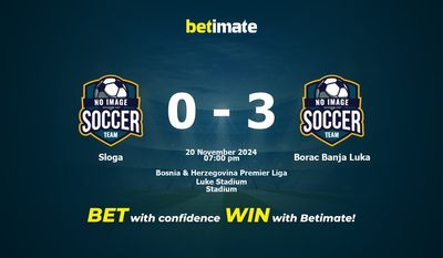 Soi kèo Sloga vs Borac Banja Luka, Tỷ lệ & Mẹo cá cược 20/11/2024