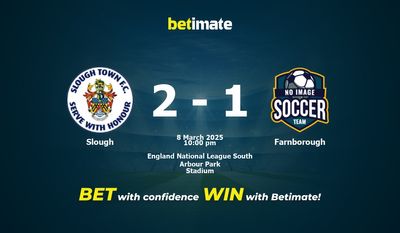 Dự đoán Slough vs Farnborough, Tỷ lệ cược & Mẹo cá cược 03/08/2025
