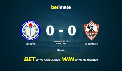 Dự đoán Smouha vs El Zamalek, Tỷ lệ cược & Mẹo cá cược 04/16/2025