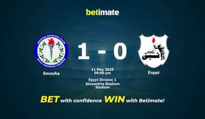 Dự đoán Smouha vs Enppi, Tỷ lệ cược & Mẹo cá cược 05/11/2025