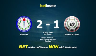Dự đoán Smouha vs Talaea El Geish, Tỷ lệ cược & Mẹo cá cược 05/06/2025
