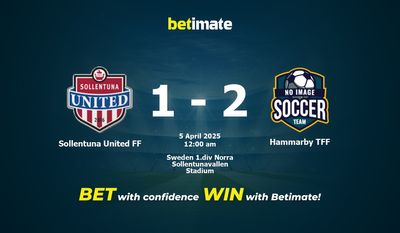 Soi kèo Sollentuna United FF vs Hammarby TFF 04/04/2025