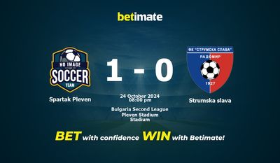 Dự đoán Spartak Pleven vs Strumska slava, tỷ lệ và tip cá cược 24/10/2024
