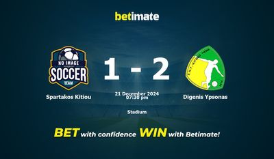 Dự đoán Spartakos Kitiou vs Digenis Ypsonas, Tỷ lệ & Mẹo cá cược 21/12/2024