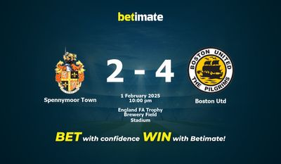 Dự đoán Spennymoor Town vs Boston Utd, Tỷ lệ cược & Mẹo cá cược 02/01/2025