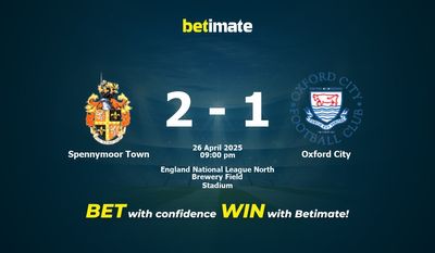 Dự đoán Spennymoor Town vs Oxford City, Tỷ lệ cược & Mẹo cá cược 26/04/2025
