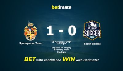 Dự đoán Spennymoor Town vs South Shields, Tỷ lệ cược & Mẹo cá cược 16/11/2024