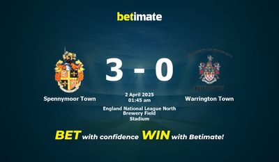 Dự đoán Spennymoor Town vs Warrington Town, Tỷ lệ cược & Mẹo cá cược 04/01/2025