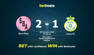 Soi kèo Sport Boys vs Cusco FC, Tỷ lệ & Mẹo cá cược 24/02/2024