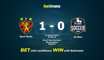 Dự đoán, Tỷ lệ cược & Mẹo cá cược Sport Recife vs AE Altos 27/03/2025