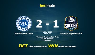 Soi kèo Sportfreunde Lotte vs Borussia M'gladbach II, tỷ lệ và tip cá cược 03/05/2025