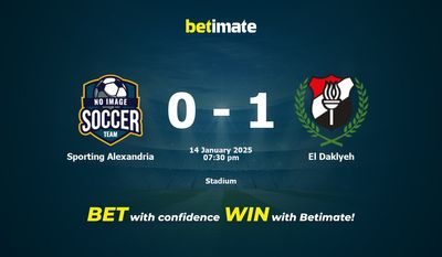 Dự đoán, Tỷ lệ cược & Mẹo cá cược Sporting Alexandria vs El Daklyeh 01/14/2025