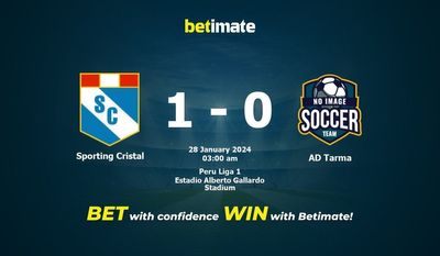 Soi kèo Sporting Cristal vs AD Tarma, Tỷ lệ & Mẹo cá cược 27/01/2024