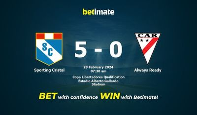 Dự đoán Sporting Cristal vs Luôn sẵn sàng, Tỷ lệ & Mẹo cá cược 28/02/2024