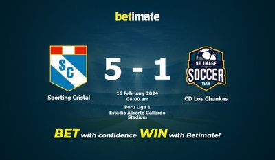 Soi kèo Sporting Cristal vs CD Los Chankas, Tỷ lệ & Mẹo cá cược 16/02/2024