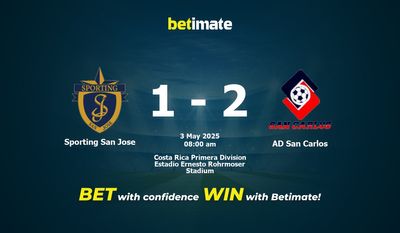 Dự đoán, Tỷ lệ cược & Mẹo cá cược Sporting San Jose vs AD San Carlos 05/03/2025