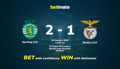 Dự đoán, Tỷ lệ cược và Mẹo cá cược Sporting U23 vs Benfica U23 23/01/2025