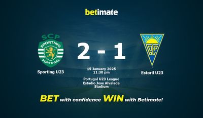 Dự đoán, Tỷ lệ cược và Mẹo cá cược Sporting U23 vs Estoril U23 01/15/2025