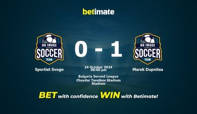 Soi kèo Sportist Svoge vs Marek Dupnitsa, Tỷ lệ & Mẹo cá cược 24/10/2024