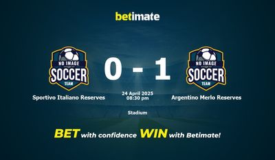 Dự đoán, tỷ lệ cược và mẹo cá cược Sportivo Italiano Reserves vs Argentino Merlo Reserves 24/04/2025