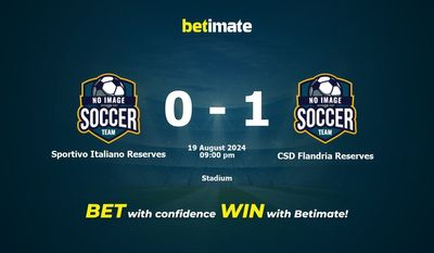 Dự đoán Sportivo Italiano Reserves vs CSD Flandria Reserves, tỷ lệ và mẹo cá cược 19/08/2024