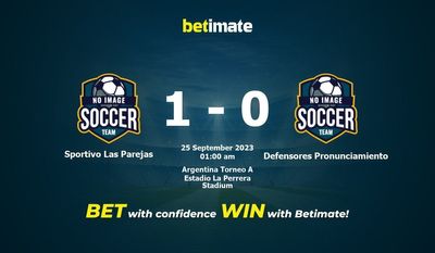 Dự đoán Sportivo Las Parejas vs Defensores Pronunciamiento, tỷ lệ và mẹo cá cược 24/09/2023