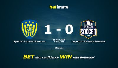 Dự đoán Sportivo Luqueno Reserves vs Deportivo Recoleta Reserves, tỷ lệ và mẹo cá cược 21/05/2025