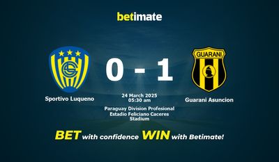 Soi kèo Sportivo Luqueno vs Guarani Asuncion, Tỷ lệ & Mẹo cá cược 23/03/2025