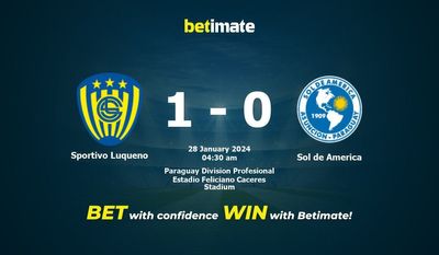 Soi kèo Sportivo Luqueno vs Sol de America, Tỷ lệ & Mẹo cá cược 27/01/2024