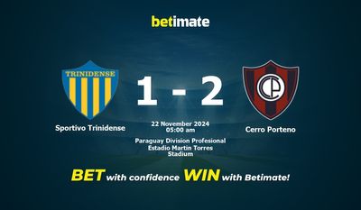 Soi kèo Sportivo Trinidense vs Cerro Porteno, Tỷ lệ & Mẹo cá cược 21/11/2024
