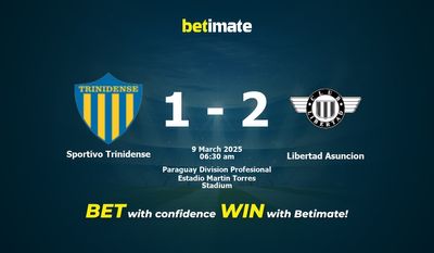 Soi kèo Sportivo Trinidense vs Libertad Asuncion, Tỷ lệ & Mẹo cá cược 08/03/2025