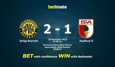 Dự đoán SpVgg Bayreuth vs Augsburg II, Tỷ lệ & Mẹo cá cược 17/11/2023