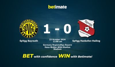 Dự đoán SpVgg Bayreuth vs SpVgg Hankofen-Hailing, Tỷ lệ cược & Mẹo cá cược 22/10/2024