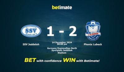 Dự đoán, Tỷ lệ cược & Mẹo cá cược SSV Jeddeloh vs Phonix Lubeck 14/12/2024