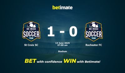 Dự đoán, Tỷ lệ cược & Mẹo cá cược St Croix SC vs Rochester FC 06/13/2025