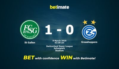 Dự đoán St Gallen vs Grasshoppers, Tỷ lệ cược & Mẹo cá cược 03/08/2025
