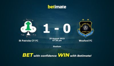 Soi kèo dự đoán St Patricks CY FC vs Wexford FC ngày 20/08/2023