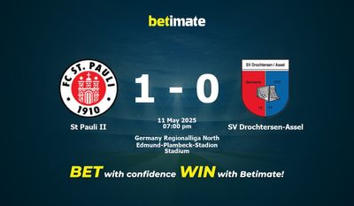 Soi kèo St Pauli II vs SV Drochtersen-Assel, tỷ lệ và tip cá cược 11/05/2025