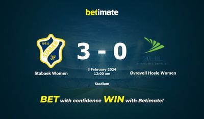 Dự đoán, tỷ lệ và mẹo cá cược của Stabaek Women vs Øvrevoll Hosle Women 02/02/2024