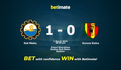 Dự đoán Stal Mielec vs Korona Kielce, tỷ lệ và tip cá cược 01/03/2025