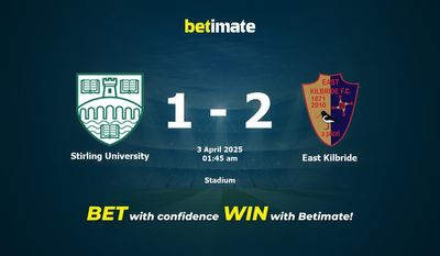 Dự đoán, Tỷ lệ cược & Mẹo cá cược Stirling University vs East Kilbride 04/02/2025