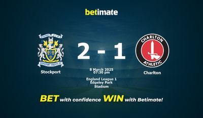 Dự đoán Stockport vs Charlton, Tỷ lệ cược & Mẹo cá cược 03/08/2025