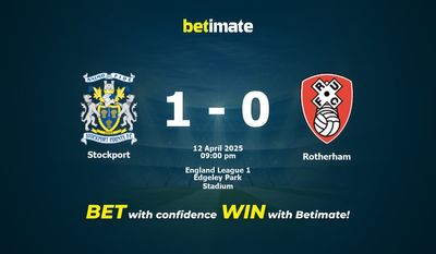 Dự đoán Stockport vs Rotherham, Tỷ lệ cược & Mẹo cá cược 04/12/2025