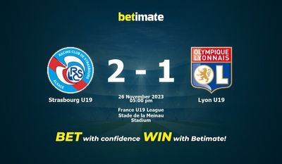 Dự đoán Strasbourg U19 vs Lyon U19, tỷ lệ và tip cá cược 26/11/2023