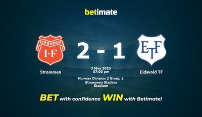 Dự đoán Strommen vs Eidsvold TF, tỷ lệ cá cược 03/05/2025