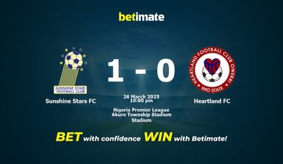 Dự đoán Sunshine Stars FC vs Heartland FC, Tỷ lệ cược & Mẹo cá cược 26/03/2025