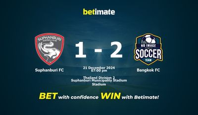 Dự đoán Suphanburi FC vs Bangkok FC, Tỷ lệ cược & Mẹo cá cược 21/12/2024