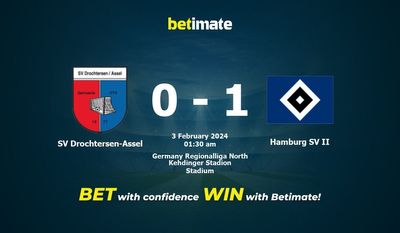 Soi kèo SV Drochtersen-Assel vs Hamburg SV II, tỷ lệ & tip cá cược 02/02/2024