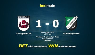 Soi kèo SV Lippstadt 08 vs SV Rodinghausen, Tỷ lệ & Mẹo cá cược 27/10/2023